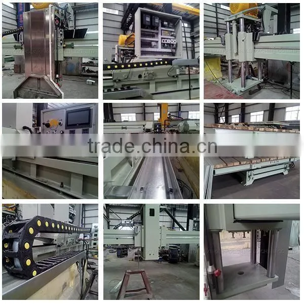 Automatic stone cutting machine bridge saw