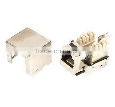STP Cat.5e Keystone Jack 90 degree,110 type