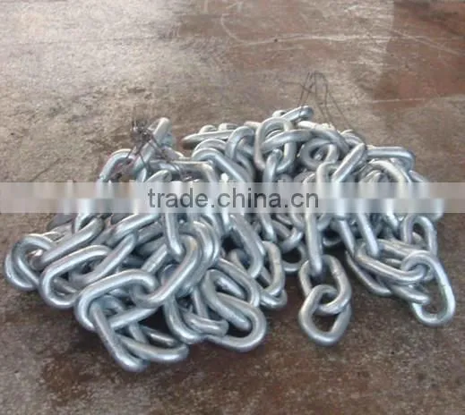 Hot dip galvanized boat chains factory