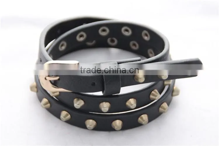 rivet thin women belt