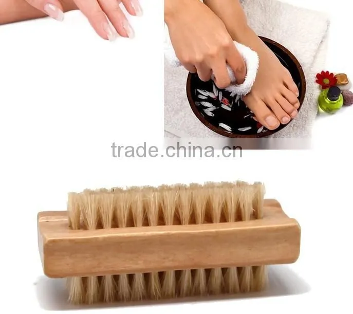 Two-side nail brush