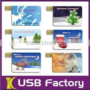 Credit card usb flash drive 2gb factory direct selling wholesale factory