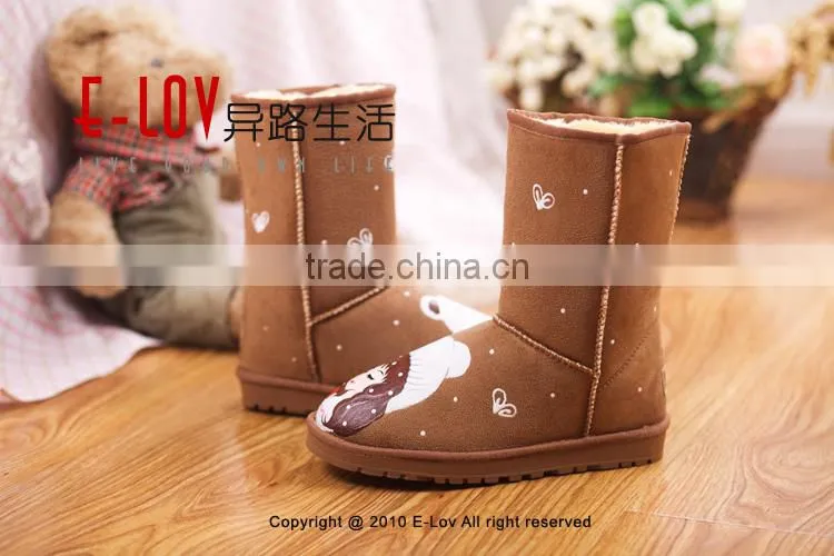 NO.U001LHot sales high quality and cheap snow boots