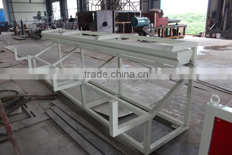 PVC double pipe making line