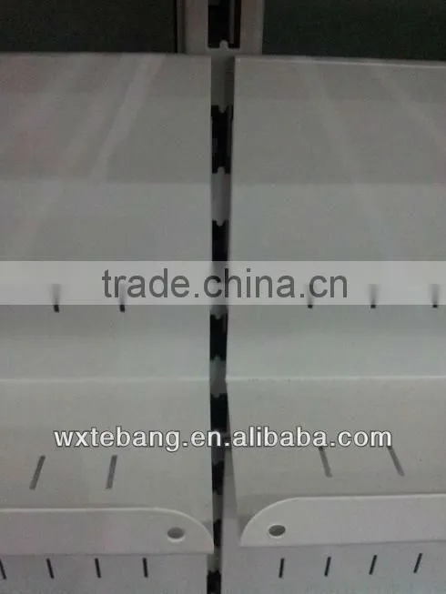 Modern high quality double-side supermarket shelf