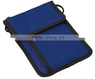 Travel Neck Stash RFID Wallet Card Passport Holder