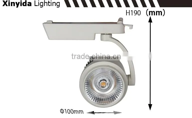 Factory outlets long life battery powered led track lighting