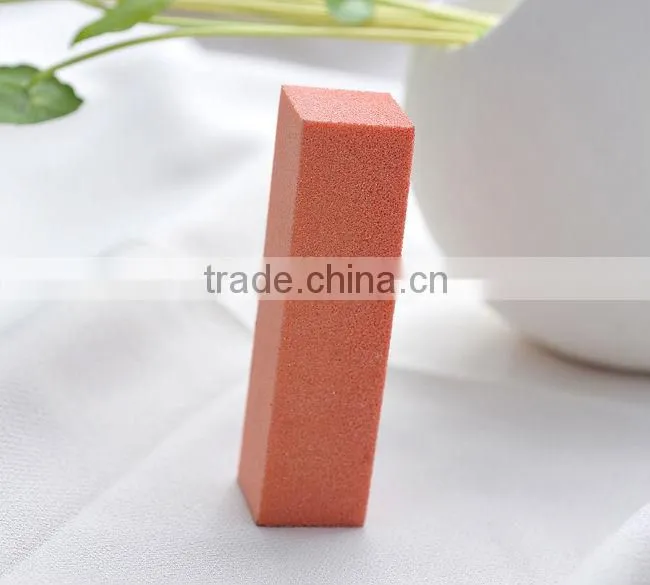 Professional Nail Tool Customized Atractive Good quality Orange Block buffer Nail Buffer