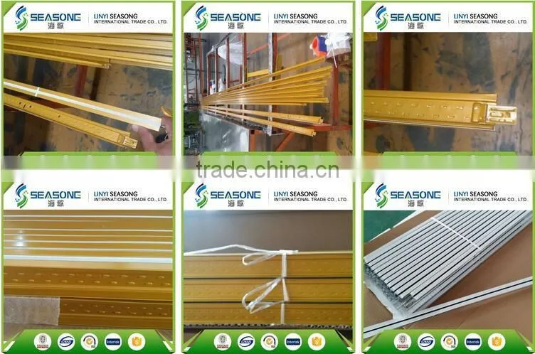 suspended pvc gypsum ceiling tiles