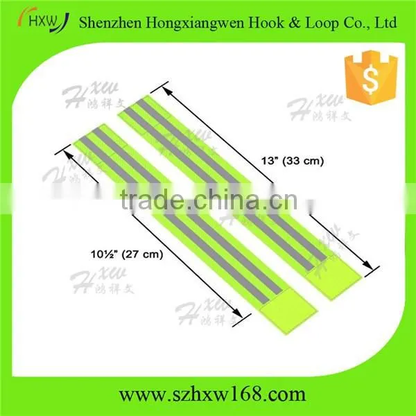 Sports running cycling reflective fabric armband elastic