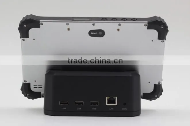 IP67 Waterproof 8 Inch 3G/4G Android Rugged tablet PC with Handwriting type Docking Station