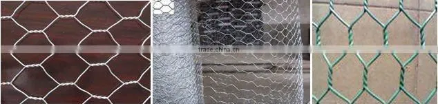 high strength and long life galvanized and pvc coated hexagonal wire mesh (factory)