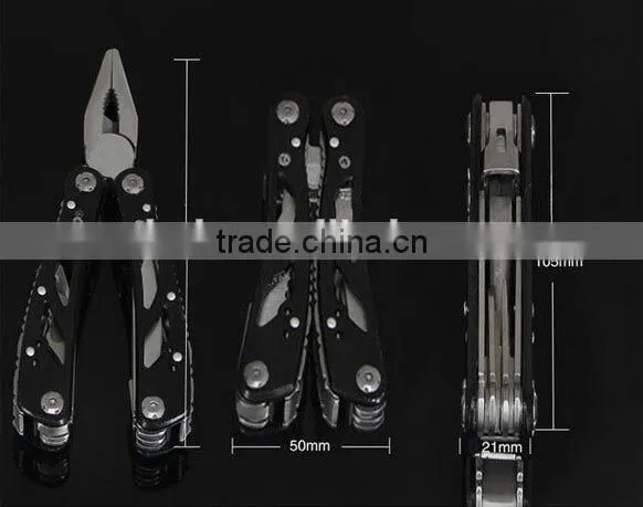 OEM outdoor wholesale steel multifunctional pliers black color