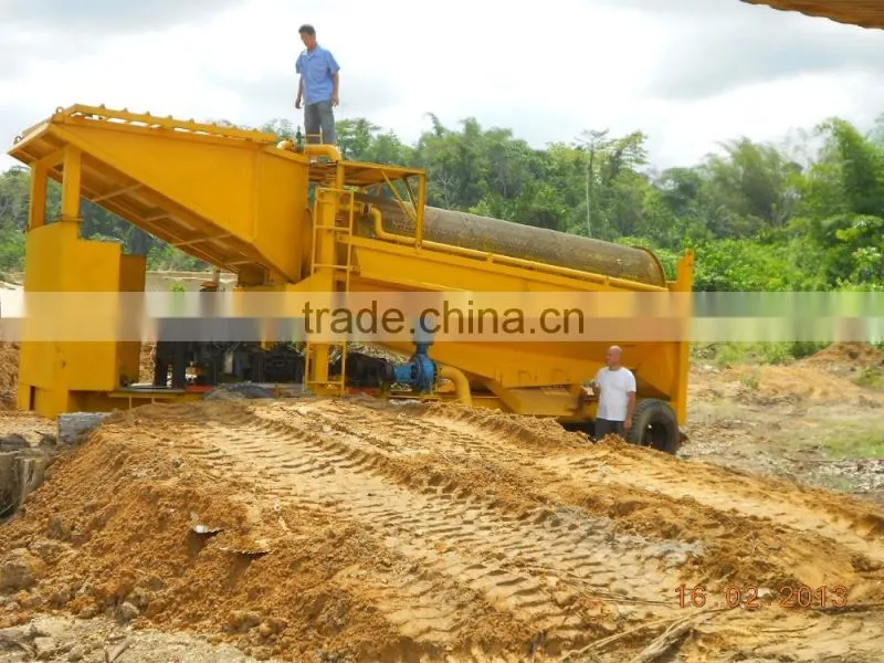 Gulch Gold machine with vehicle