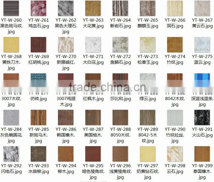 PE Acp Sheets Wooden Finish Acp Panel Marble Finish Aluminum Curtain Wall Panel