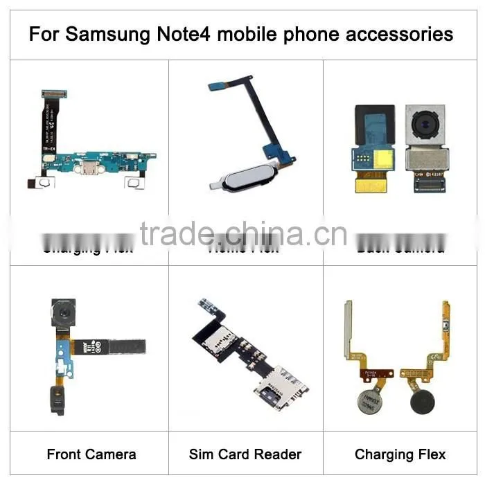 100% Warranty Mobile phone touch screen digitizer LCD for Galaxy Note 4 N9100 lcd