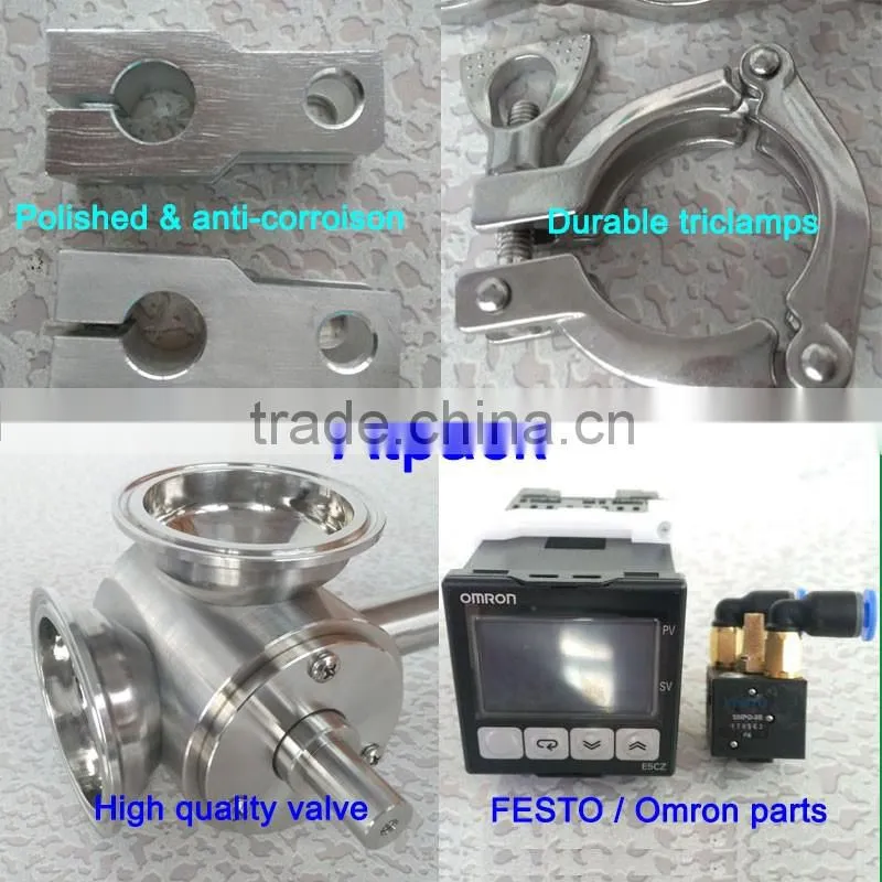 Semi-automatic cream mixing and filling machine