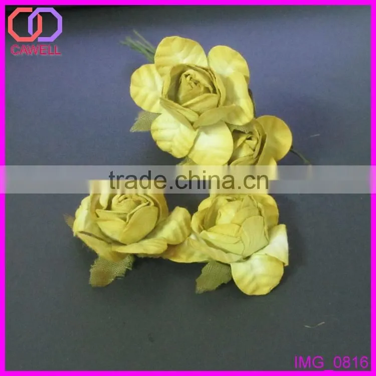 mulberry paper rose