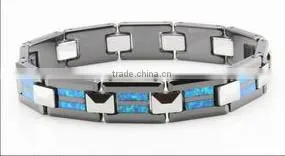 High Quality Hot Fashion 18k Gold Tungsten Bracelets /Gold Magnetic Bracelets