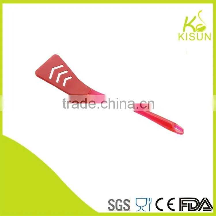 Nylon kitchen tool nylon spoon with stainless steel handle