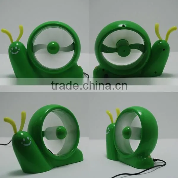 2014 Pretty snail Office Popular Portable Desktop Fan