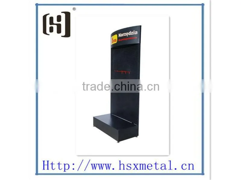 double-sided peg board display rack / peg board display stands / peg hook rack HSX-S385