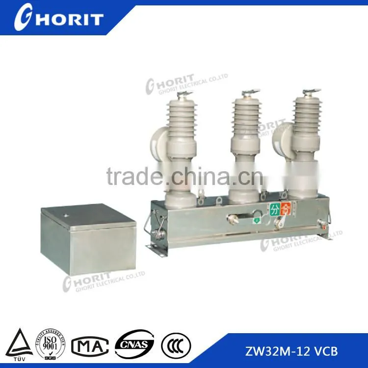 ZW32-12 M type outdoor intelligent vacuum circuit breaker 11kv vacuum recloser