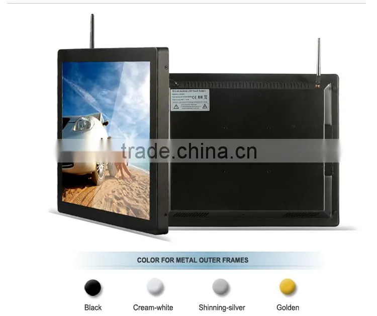19 Inch Wireless Wifi Touch Monitor