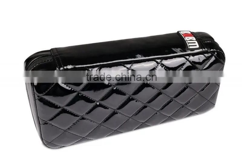 Black Wholesale BUBM 64 capacity pu leather CD Case waterproof