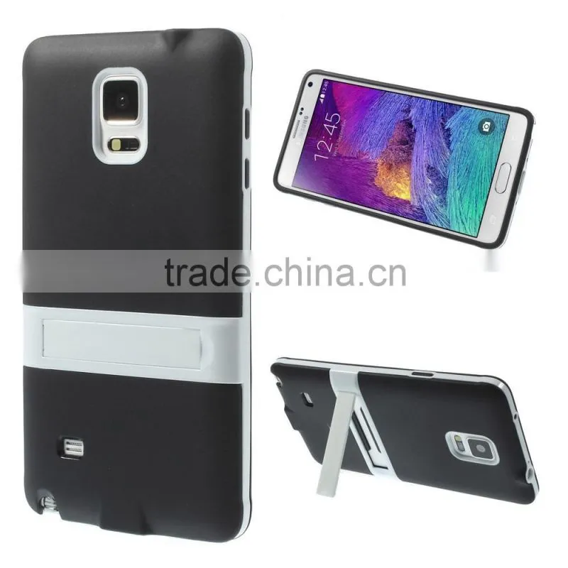 2015 New arrival!! hybird slim armor case with stand tpu pc case for Galaxy note 4