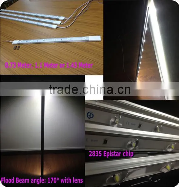 DC24V led module rigid bar Epistar chip 2835 smd high brightness with CE RoHs