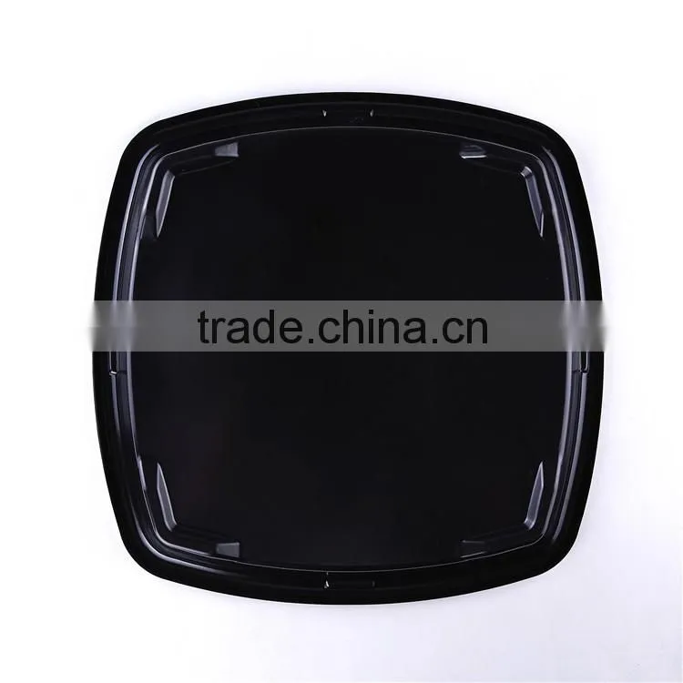 SM1-3130A Square Plastic Plate,plastic tray,disposable tray with Transparent Lid for Food
