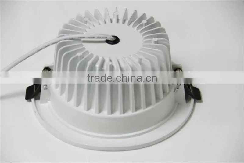 6inch 22W Samsung SMD5630 dimable led downlight driver 90lm/W with SAA/C-Tick/CE/CB certificates
