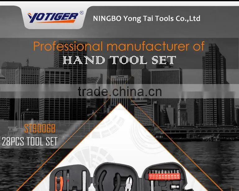 28pcs Small Promotion 3 Folding Hand Tool Case