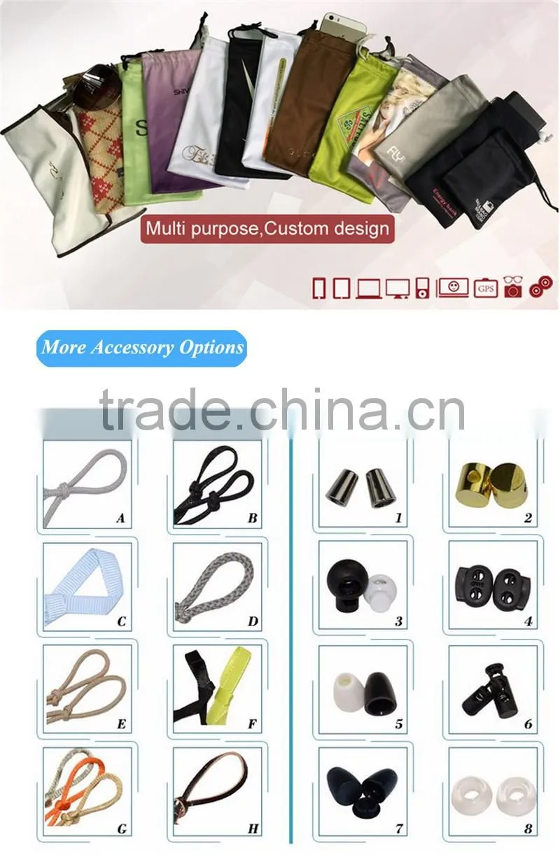 customized logo waterproof phone pouch eyeglasses bag