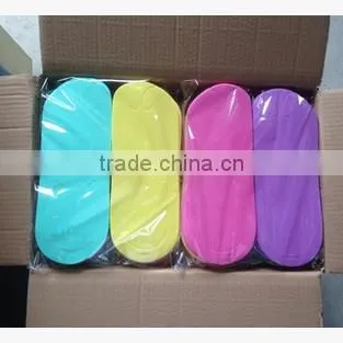 Colorful fancy EVA pedicure slipper foam slipper