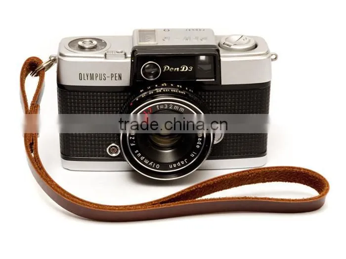 Boshiho Leather Safety Belt Strap Protective Camera Hand Strap Leather Camera Wrist Strap