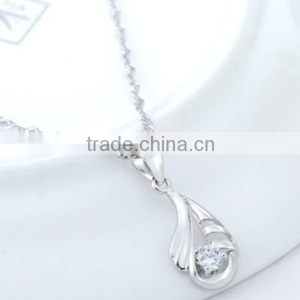 925 Sterling Silver pendant necklace design offashion necklace 2016