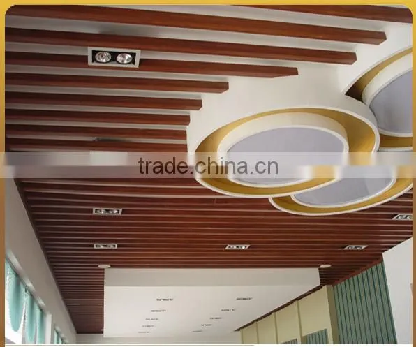 Decorative composite decking wpc plastic pvc ceiling
