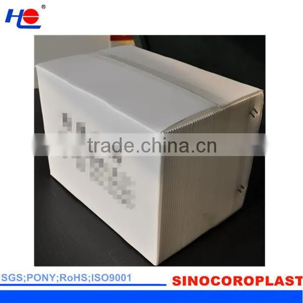 moistureproof and corrosion plastic polypropylene printed box