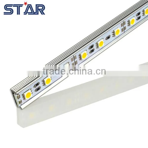 IP20 Non-waterproof U - shape portable led light bar for under cabinet display illumination
