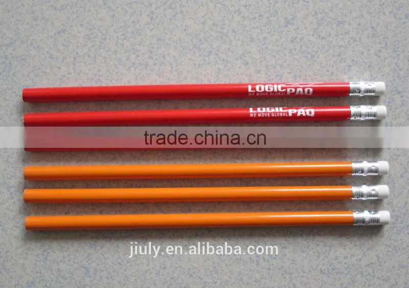 round shape black wood with diamond HB pencil