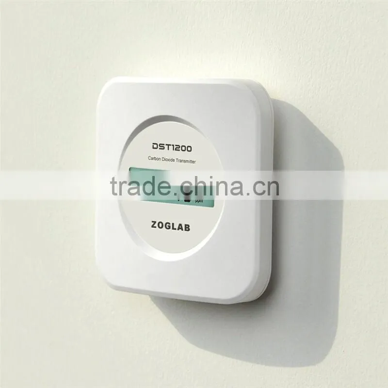 NDIR Sensor Carbon Dioxide Gas Flow Detector Optical Transmitter Price 0~10000 ppm CO2 Transmitter
