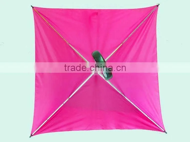 Lady Pheobe Square fold Umbrella for rain/sun