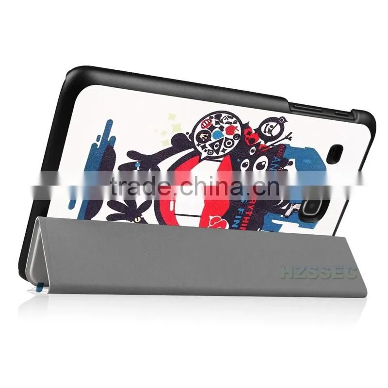 Protective unbreakable folding PU leather flip case stand tablet cover case for Samsung Galaxy Tab E8.0
