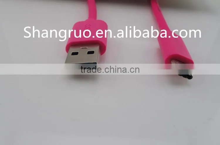 Fast speed colorful USB 3.0 to type C PVC jacket charging cable