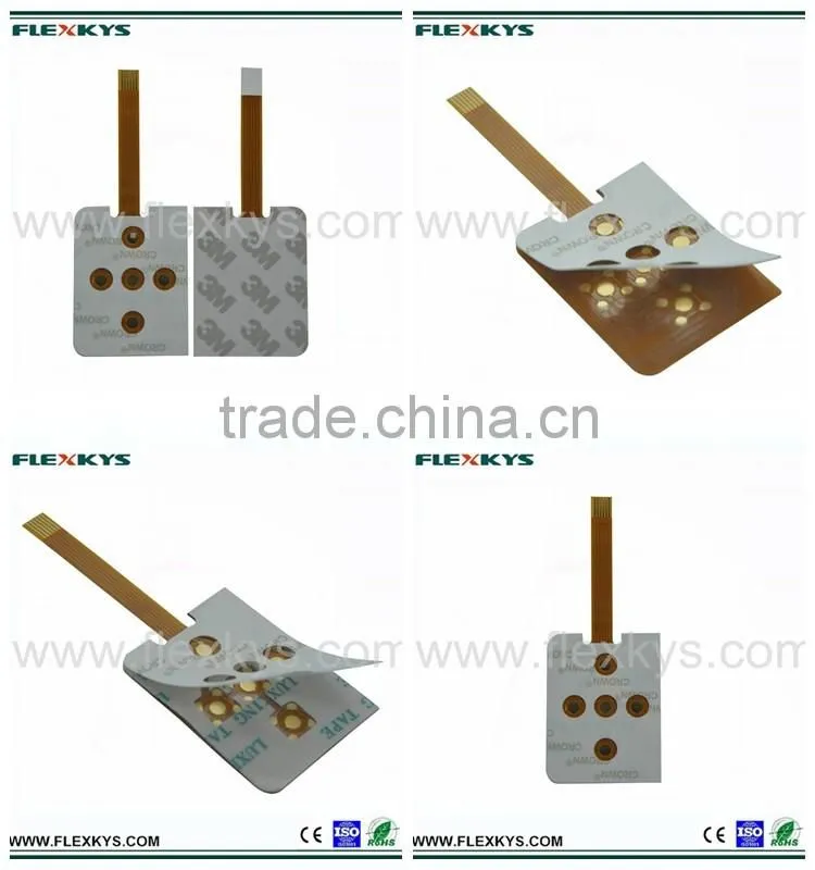 High quality & low price FPC copper flexible printed circuit switches