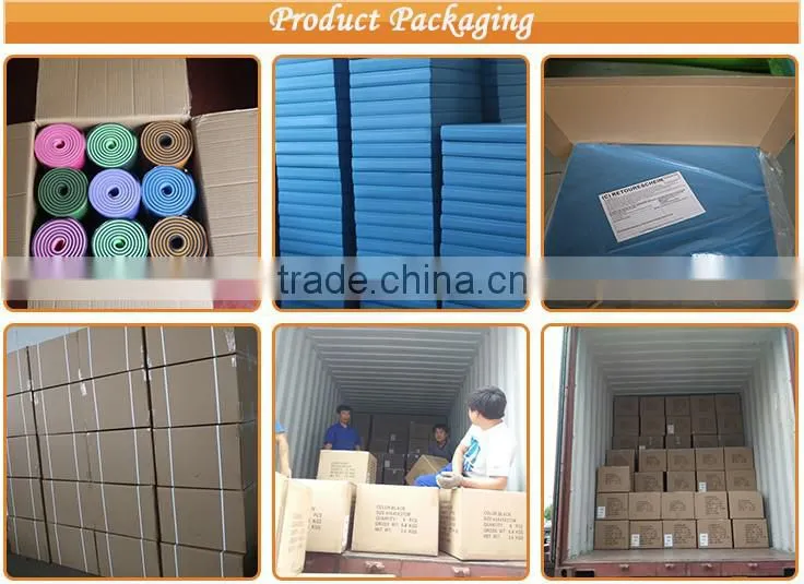 anti slip customized color eco-friendly extra thickness tpe yoga mat