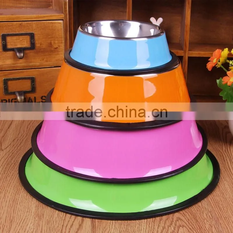 Stainless Steel dog shape custom antiresitent dog dish