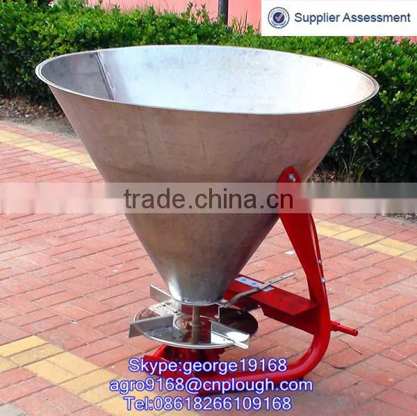 Stainless steel tank fertilizer granular spreader